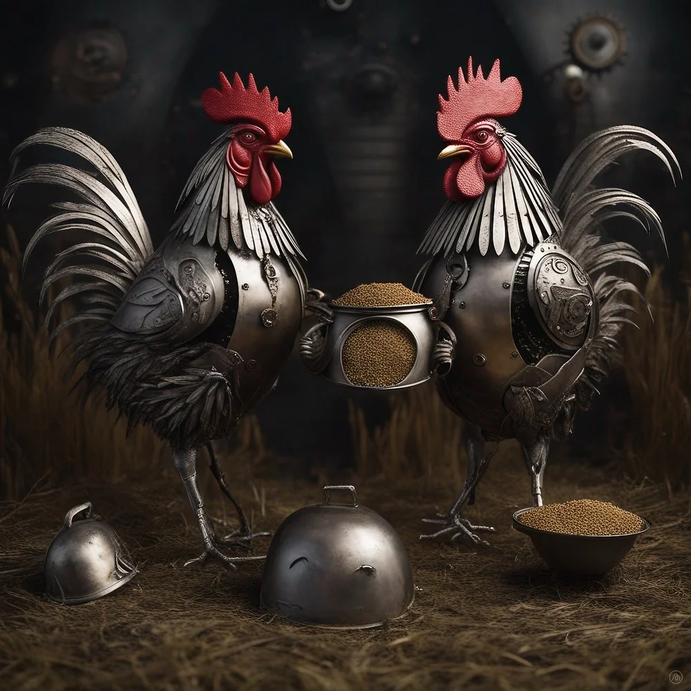 Série Steampunk. Petit déjeuner