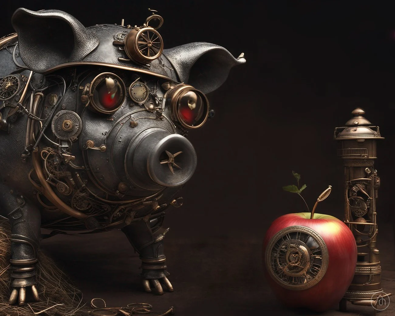 Série Steampunk. Diner